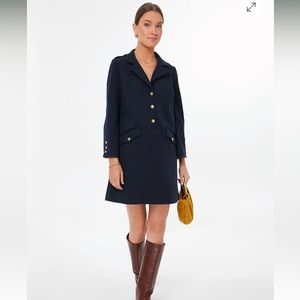 Tuckernuck Navy Malia dress